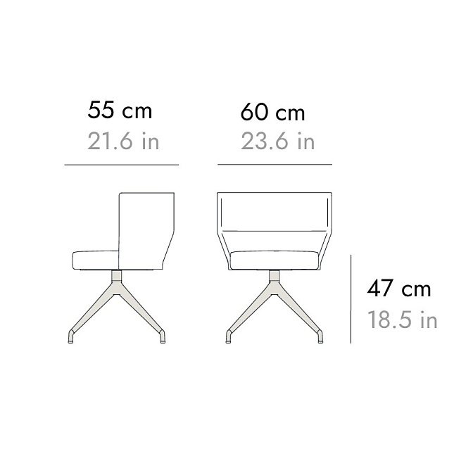 Обеденный стул PUNT Sena - фото-5 | interior market