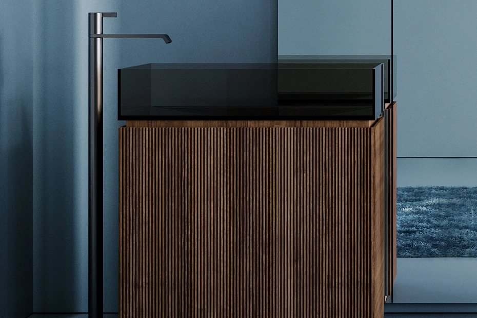 Комплект мебели с раковиной Artelinea PLISSE’ COLLECTION - фото-2 | interior market