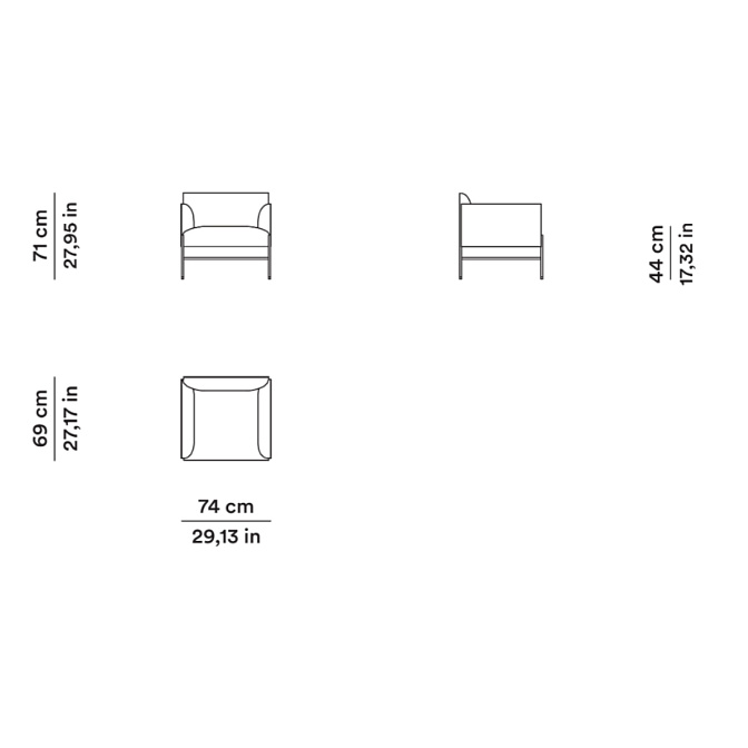 Кресло Tacchini CHILL-out - фото-4 | interior market