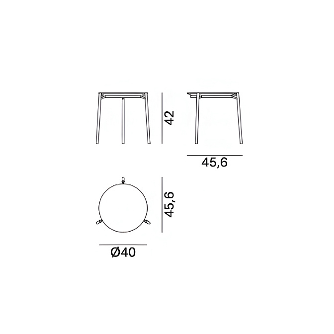 Журнальный столик MDF Italia CANTLE - фото-4 | interior market