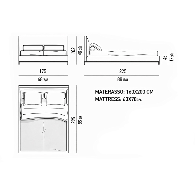 Кровать Minotti Andersen - фото-5 | interior market