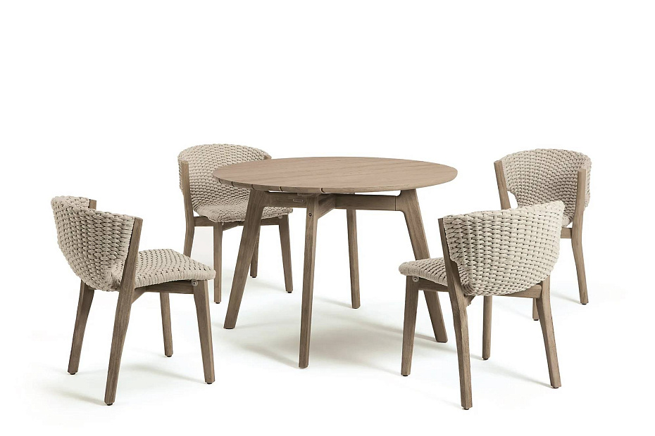 Обеденный стол для улицы Ethimo Knit - фото-2 | interior market