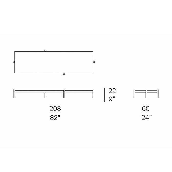 Журнальный столик Paola lenti Tapio - фото-5 | interior market