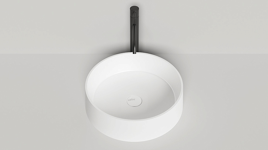 Раковина накладная матовая SALINI GLORIA 01 - фото-3 | interior market