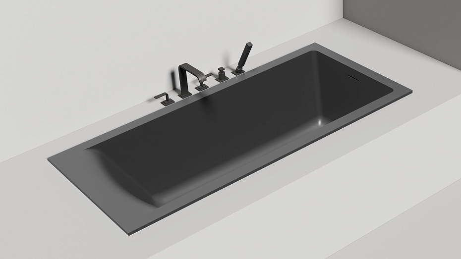 Встраиваемая ванна SALINI CASCATA KIT 170x75 - фото-3 | interior market