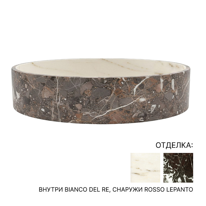 Раковина накладная Kreoo BLESSED CIRCLE - фото-1 | interior market