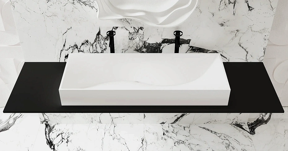 Раковина накладная матовая SALINI SONATA - фото-7 | interior market