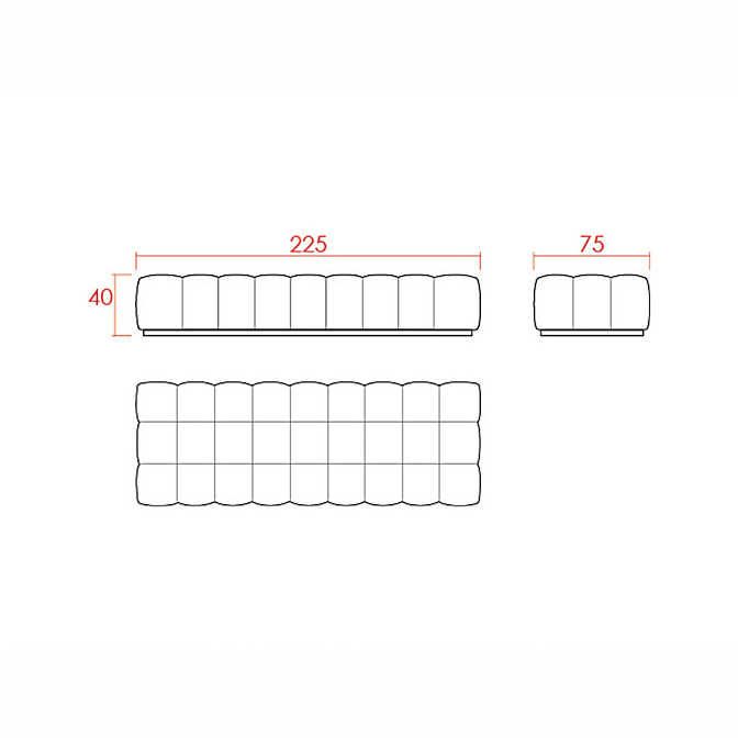 Банкетка JNL Carmé - фото-3 | interior market