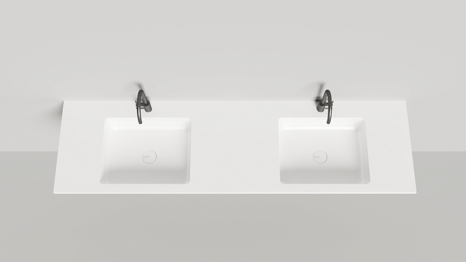 Раковина столешница SALINI Onda 180, матовая - фото-3 | interior market
