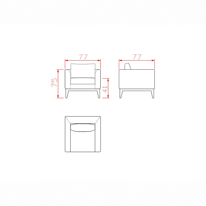 Кресло JNL ACHILLE - фото-4 | interior market