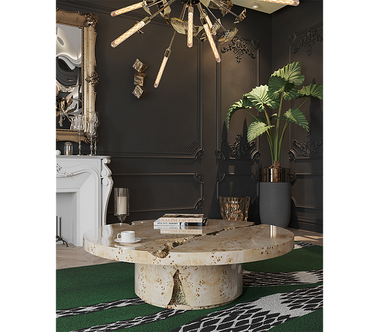 Журнальный столик Boca do Lobo Empire Poplar Root Center Table - фото-5 | interior market
