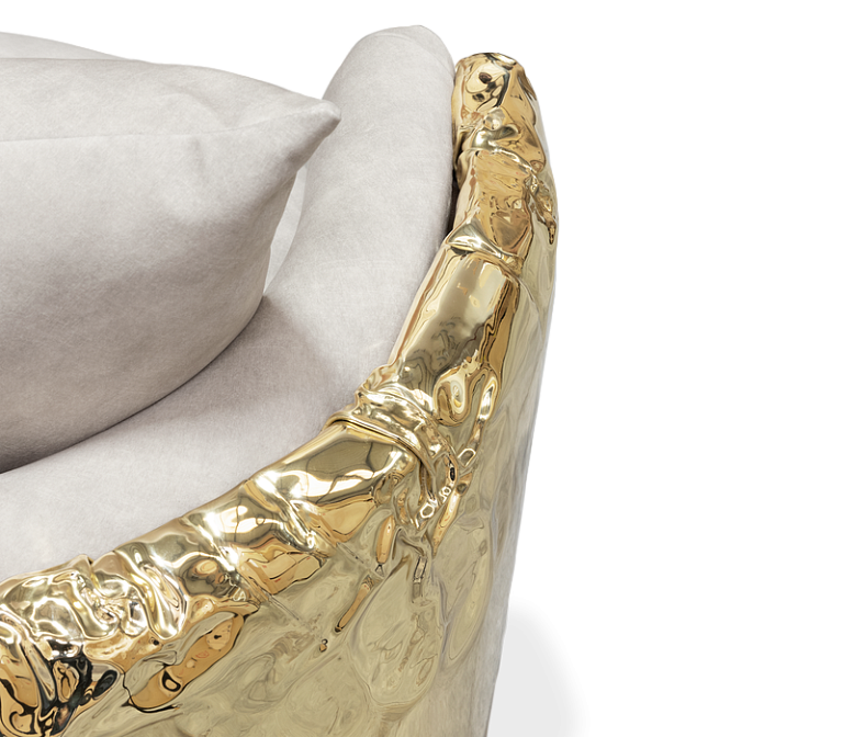 Кресло Boca do Lobo Imperfectio Round Armchair - фото-7 | interior market