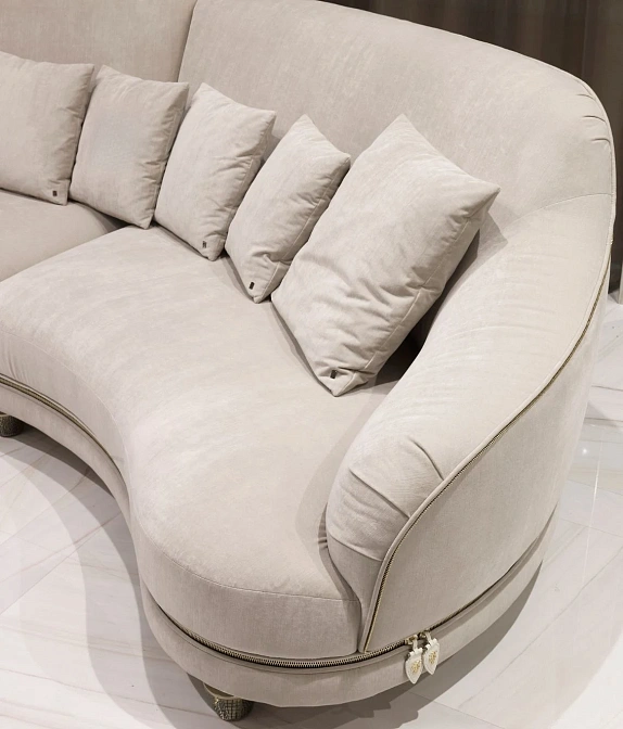 Модульный диван Visionnaire By Ipe Cavalli Chatam Curvo - фото-3 | interior market