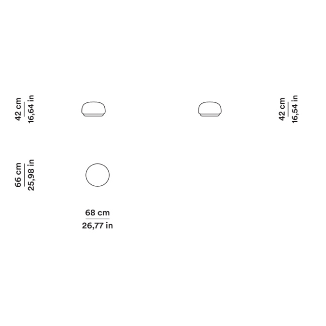 Пуф Tacchini Julep Ottoman - фото-4 | interior market