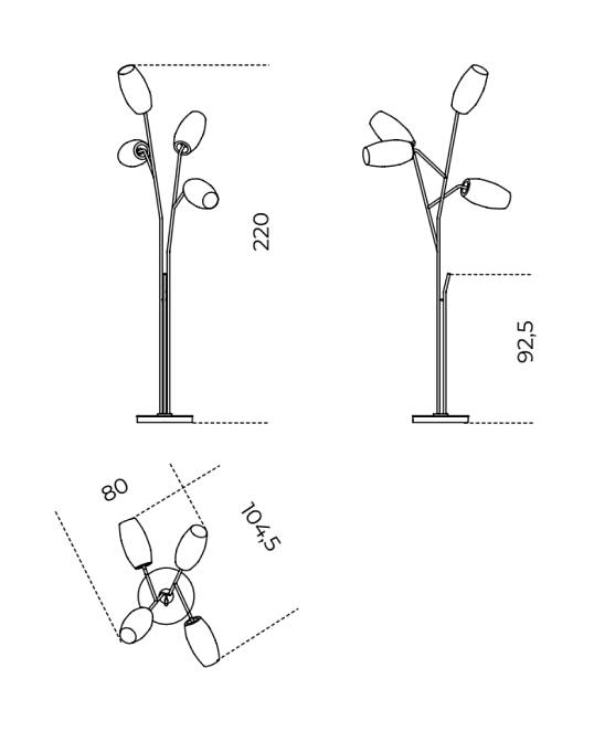 Торшер  Gallotti&Radice Diantha Terra - фото-3 | interior market Торшер  Gallotti&Radice Diantha Terra - фото-3 | interior market