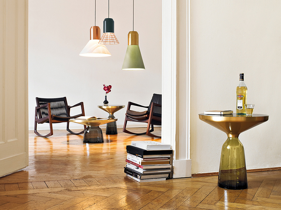 Журнальный столик Classicon Bell Side Table Brass - фото-3 | interior market