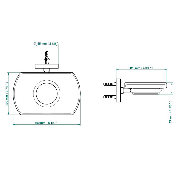 Мыльница THG ZOOM.7 - фото-2 | interior market