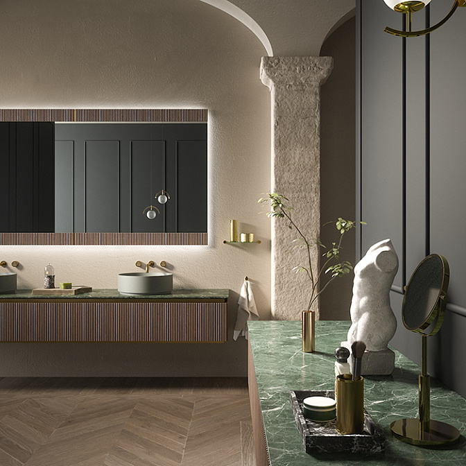 Комплект мебели для ванной Oasis Naos NA 013 - фото-4 | interior market