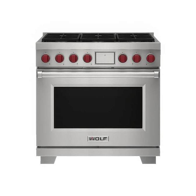 Газовая плита с электрическим духовым шкафом Sub-Zero & Wolf ICBDF36650/S/P - фото-1 | interior market