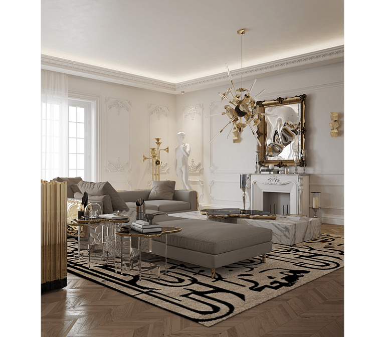Зеркало интерьерное Boca do Lobo D. Dinis Mirror - фото-7 | interior market