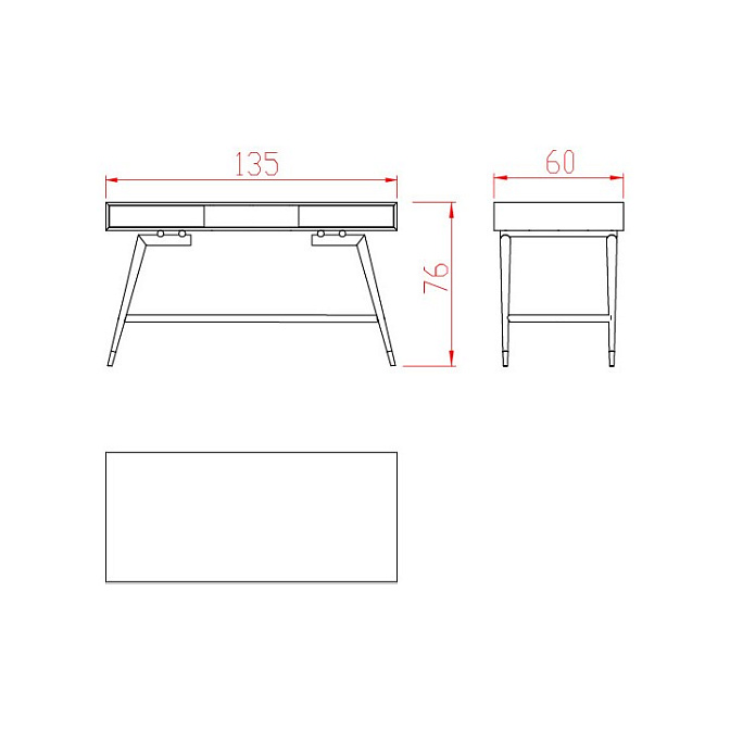 Письменный стол JNL Misfits - фото-3 | interior market