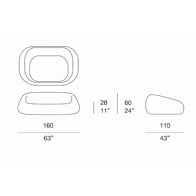 Диван для улицы Paola lenti Otto  - фото-4 | interior market