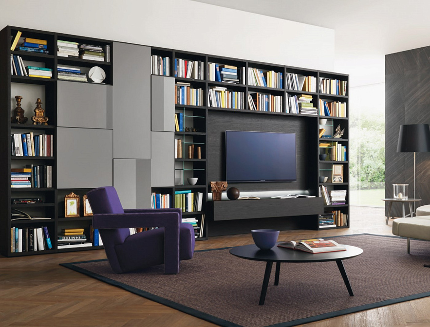 Стенка под ТВ Sangiacomo Modo - фото-1 | interior market Стенка под ТВ Sangiacomo Modo - фото-1 | interior market