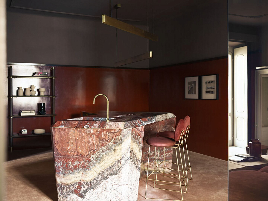 Барный стул Baxter GEMMA - фото-3 | interior market