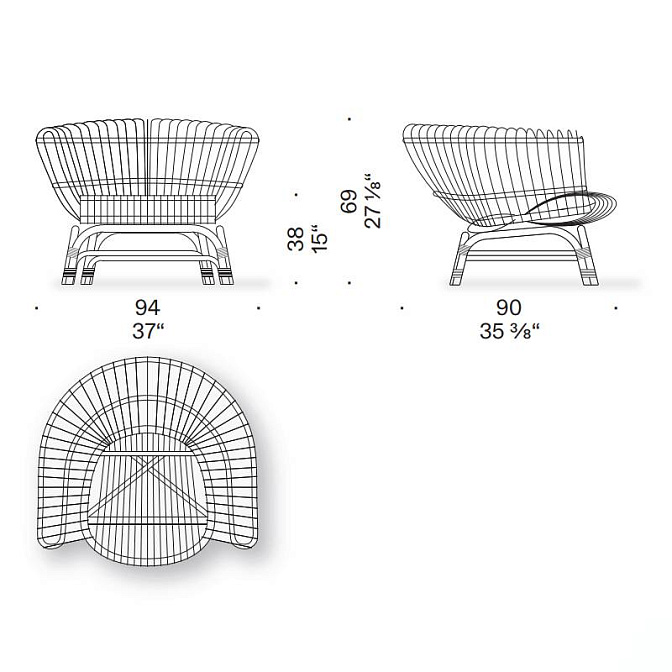 Кресло De Padova SILVIA - фото-4 | interior market