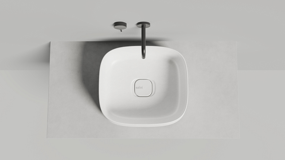 Раковина накладная глянцевая SALINI ORIENTE BOWL - фото-3 | interior market