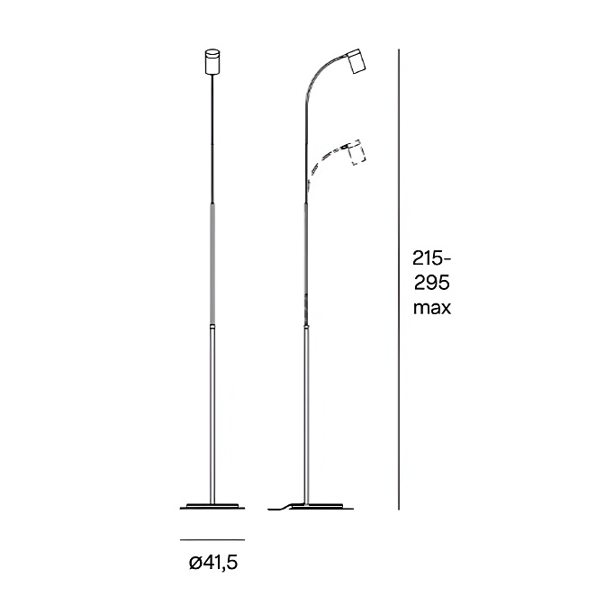 Торшер  Lumen Center LUXSI - фото-3 | interior market