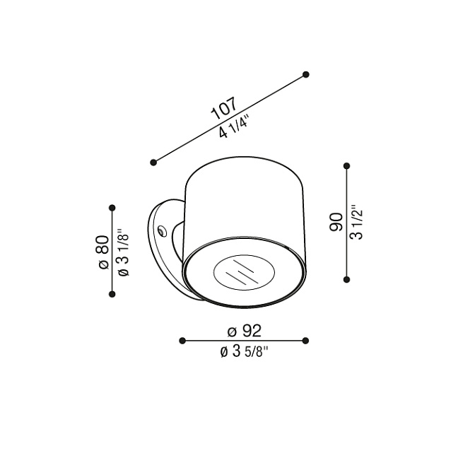Уличный светильник  Lombardo Clic Wall - фото-4 | interior market