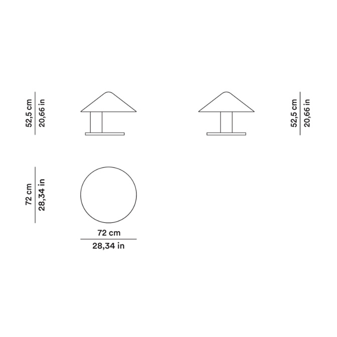 Настольная лампа Tacchini Alma - фото-4 | interior market