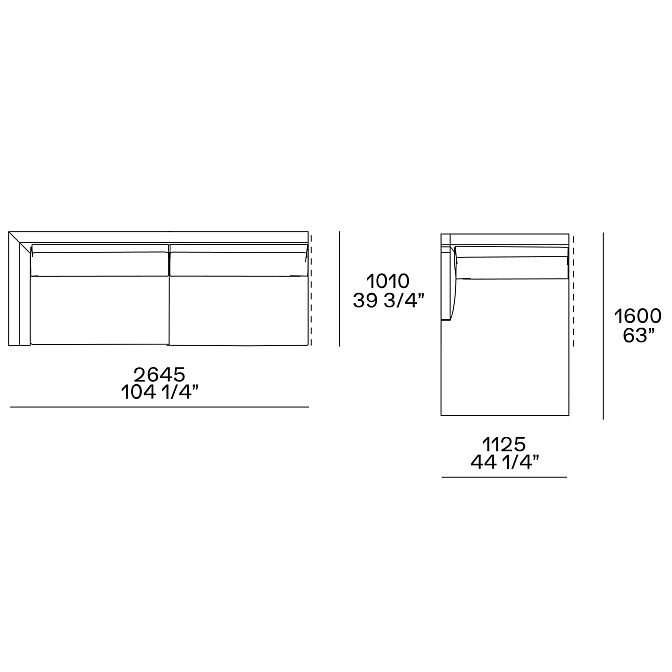 Угловой диван Poliform Bellport - фото-2 | interior market