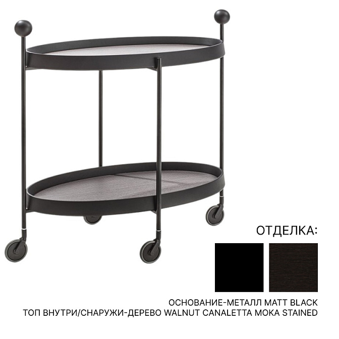 Сервировочный столик Porada JET 2 - фото-1 | interior market