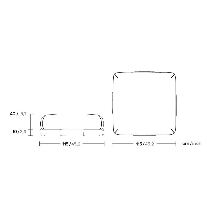 Пуф Kettal INSULA - фото-4 | interior market