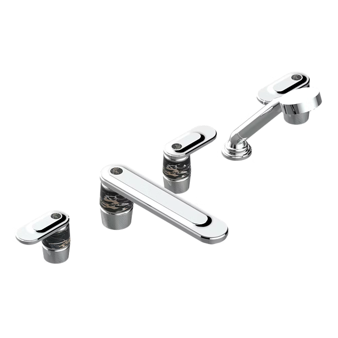 Смеситель встраиваемый THG Corvair Portoro - фото-1 | interior market