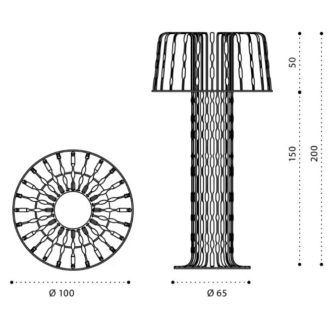 Торшер Ethimo Lustra - фото-4 | interior market