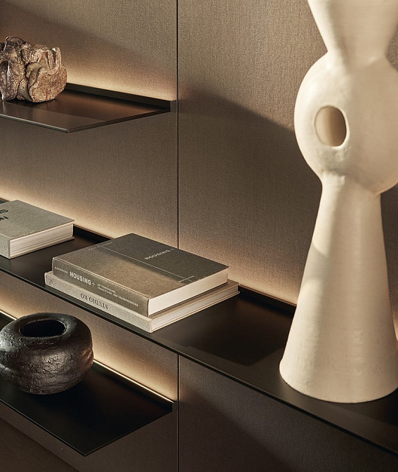Стеллаж-стенка Poliform Wall System - фото-2 | interior market