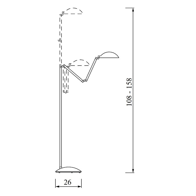 Торшер Classicon Orbis - фото-3 | interior market