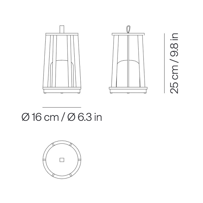 Настольный уличный светильник Point1920 Zuma - фото-4 | interior market