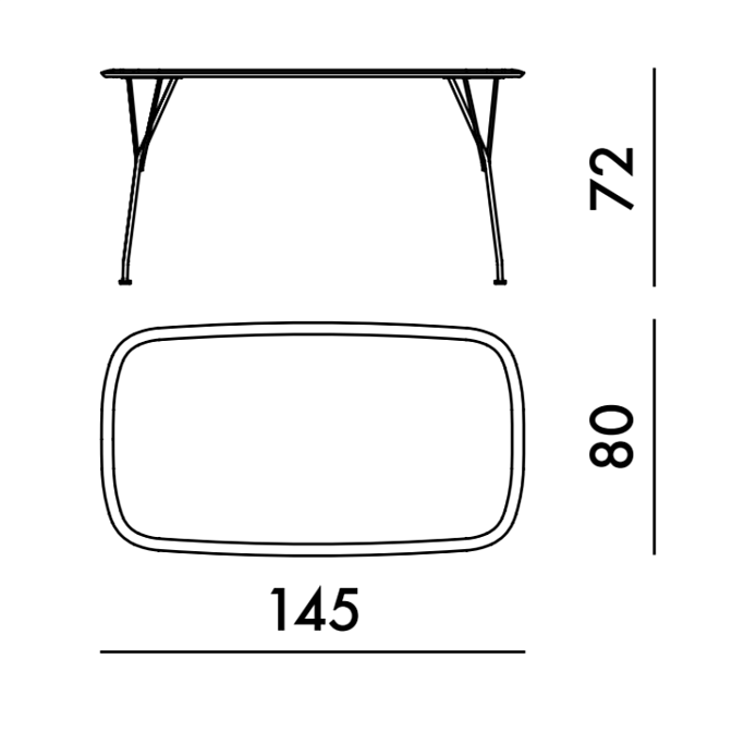 Обеденный стол Kartell Viscount - фото-4 | interior market Обеденный стол Kartell Viscount - фото-4 | interior market