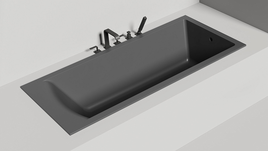 Встраиваемая ванна SALINI CASCATA 180x80 - фото-3 | interior market