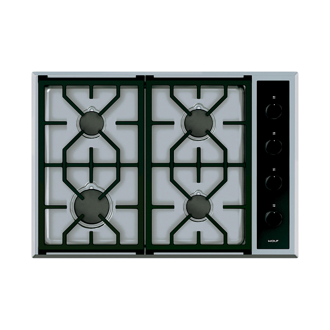 Газовая варочная панель Sub-Zero & Wolf ICBCG304T/S - фото-1 | interior market