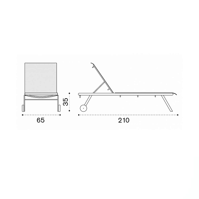 Шезлонг Ethimo Elisir - фото-4 | interior market