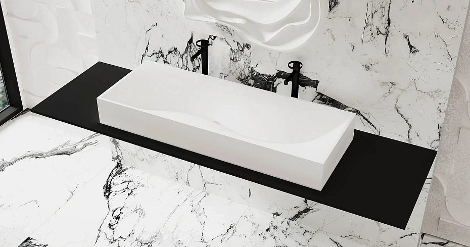 Раковина накладная матовая SALINI SONATA - фото-6 | interior market