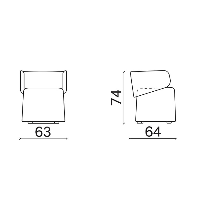 Кресло Novamobili Origin - фото-7 | interior market