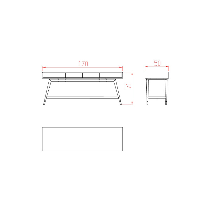 Консоль  JNL Misfits - фото-3 | interior market