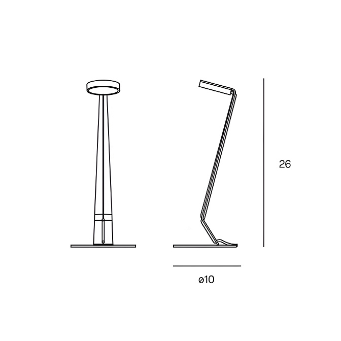 Настольная лампа Lumen Center Swan - фото-2 | interior market