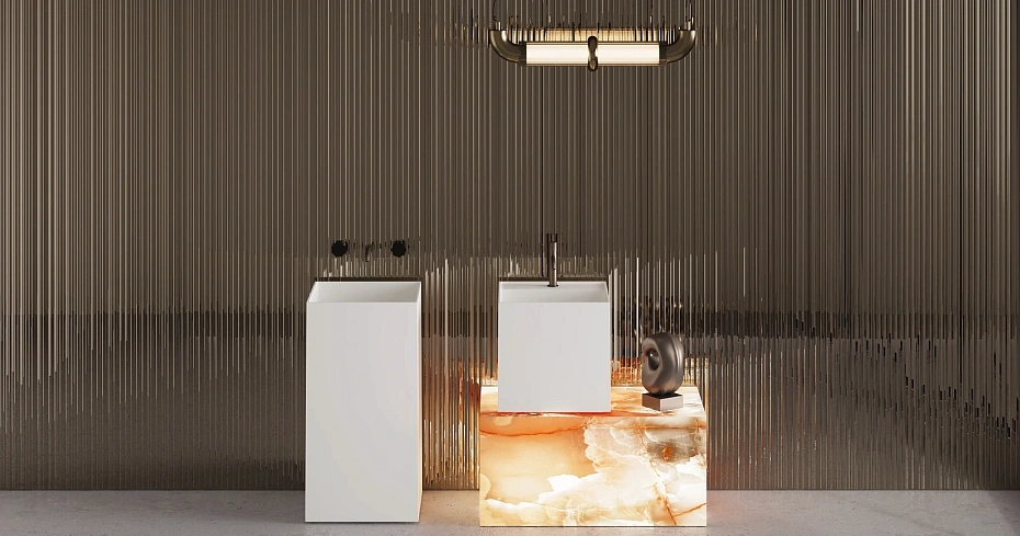 Раковина накладная матовая SALINI ARMONIA SQUARE TOP 03 - фото-3 | interior market